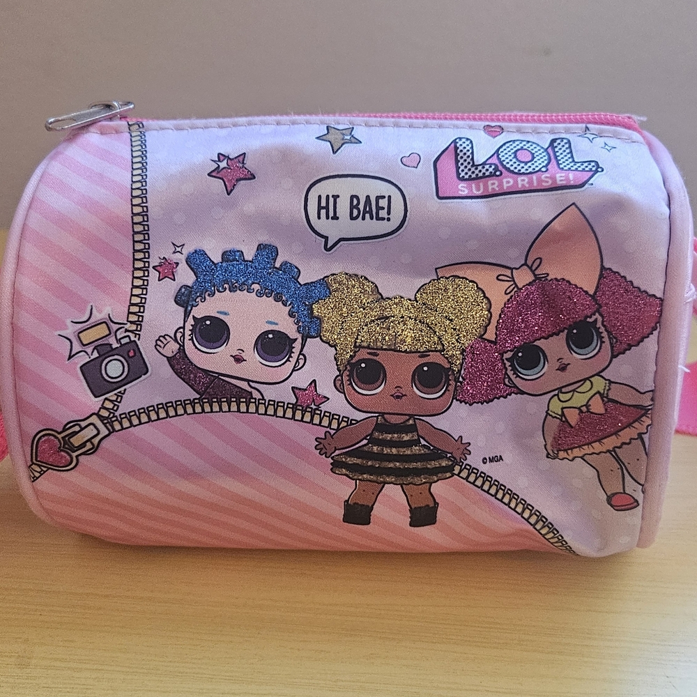 LOL Surprise Pink Duffle Purse